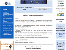 Tablet Screenshot of geniustour.com